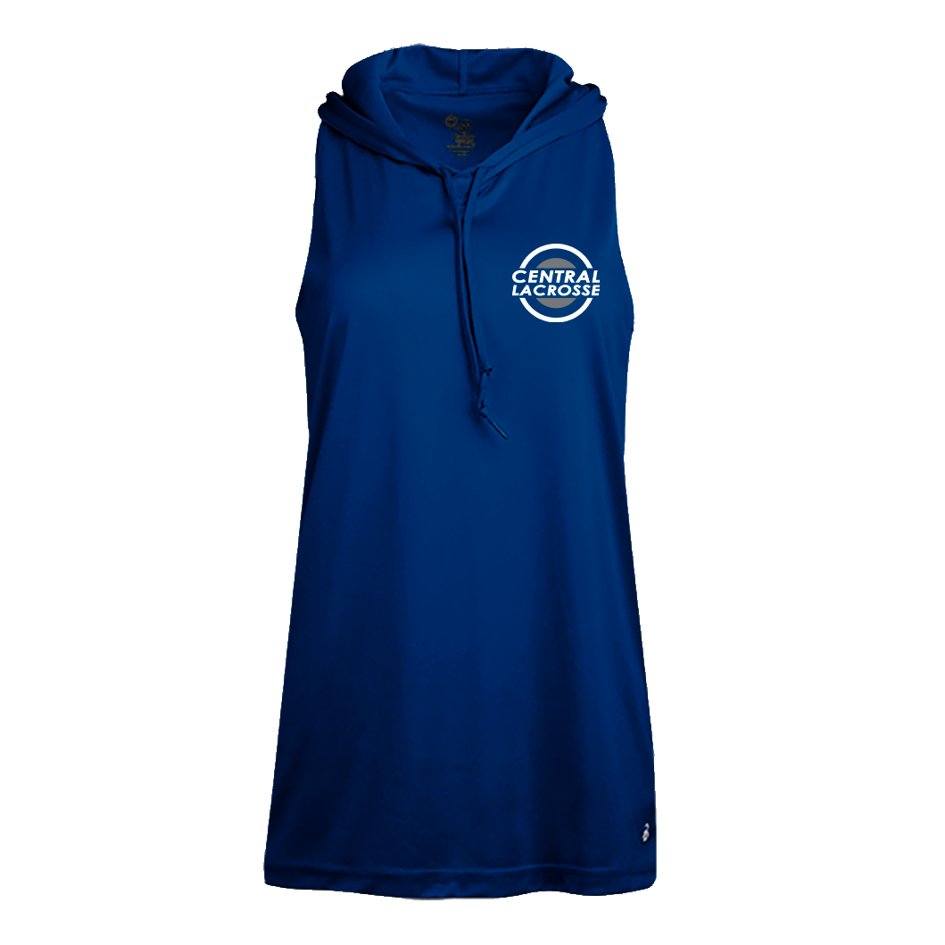 Central Girls Lacrosse Women's Racerback Hooded Tank