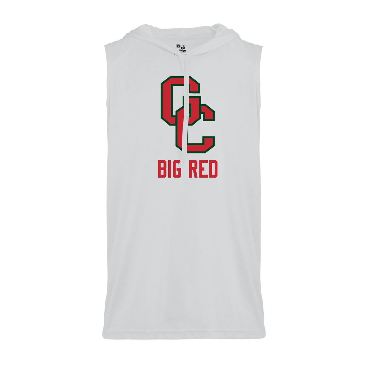 Glen Cove Football Sleeveless Hood Tee (Available in Youth)