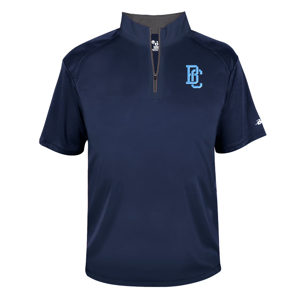 Blue Collar Bulldogs B-Core Short Sleeve 1/4 Zip