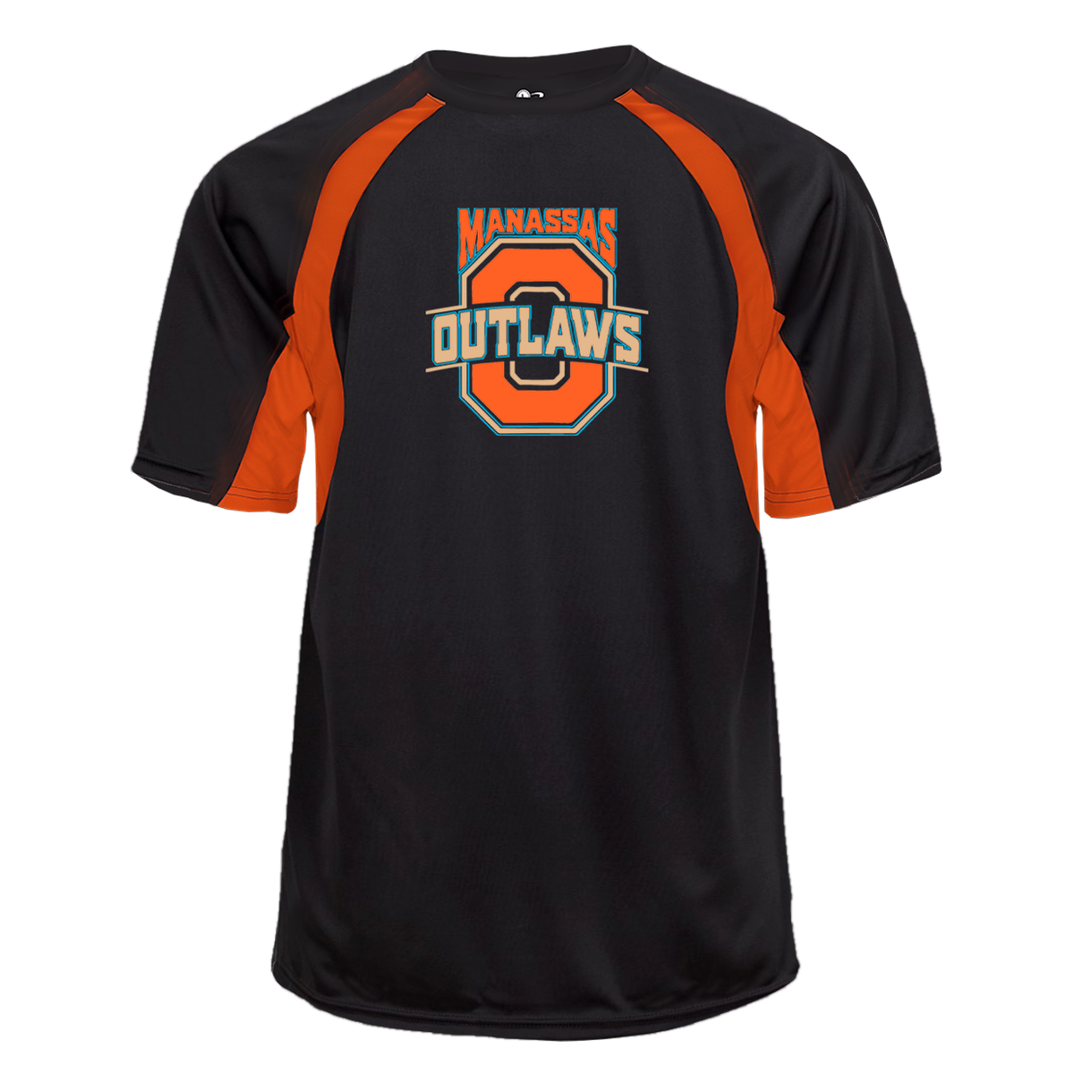 Manassas Outlaws Football Hook Tee