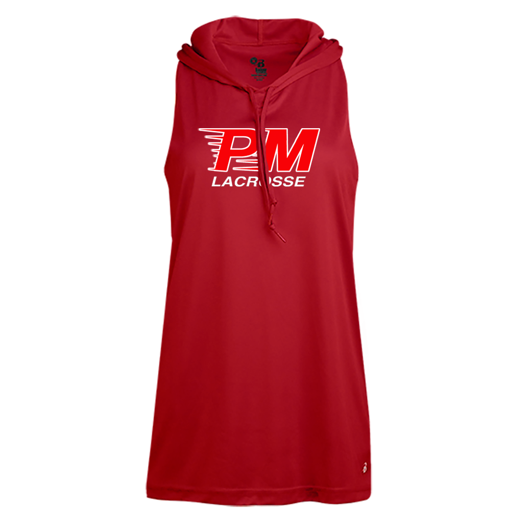 PM Raiders Girls Lacrosse Women's Racerback Hooded Tank