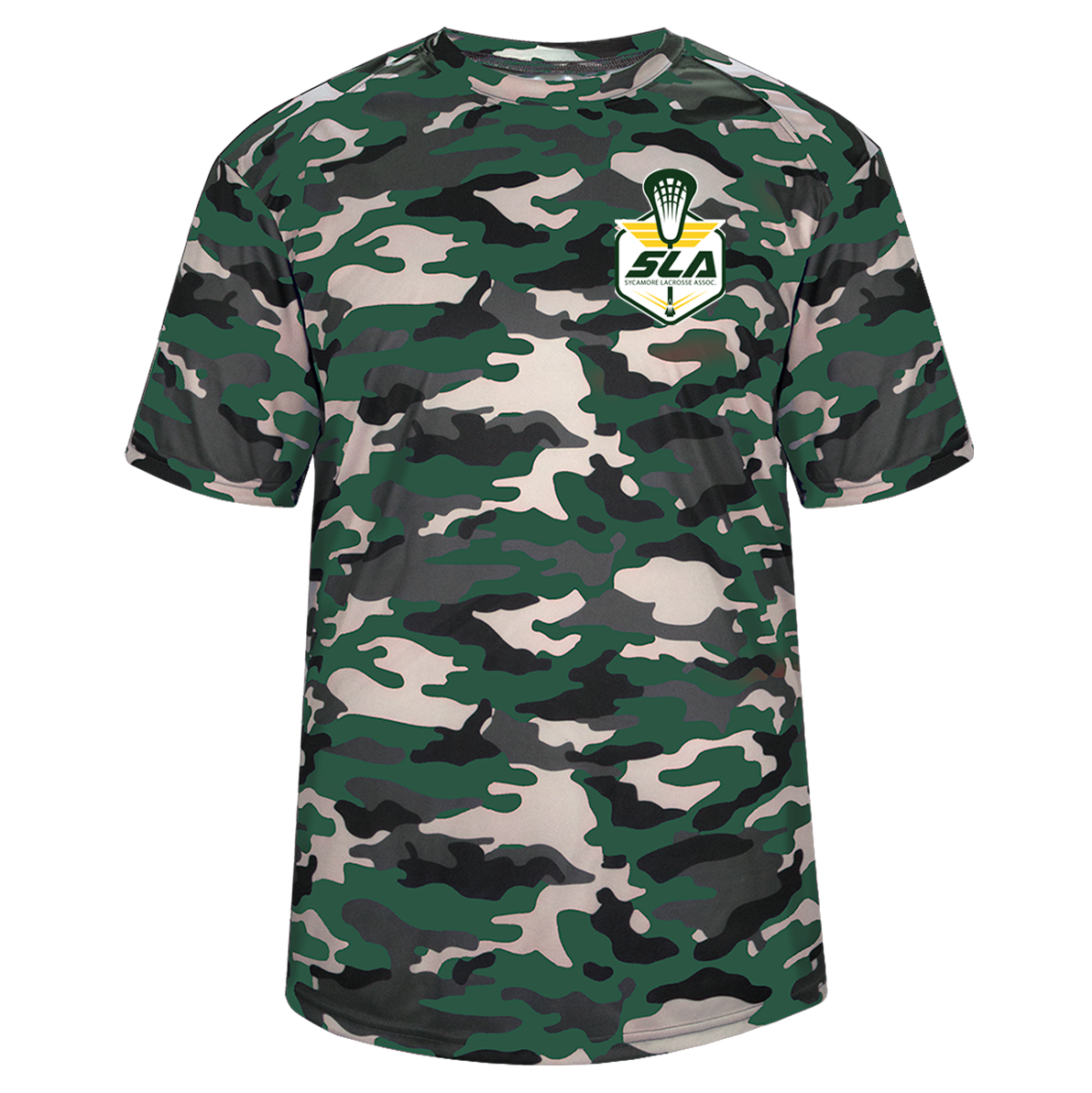 Sycamore Lacrosse Association Camo Tee