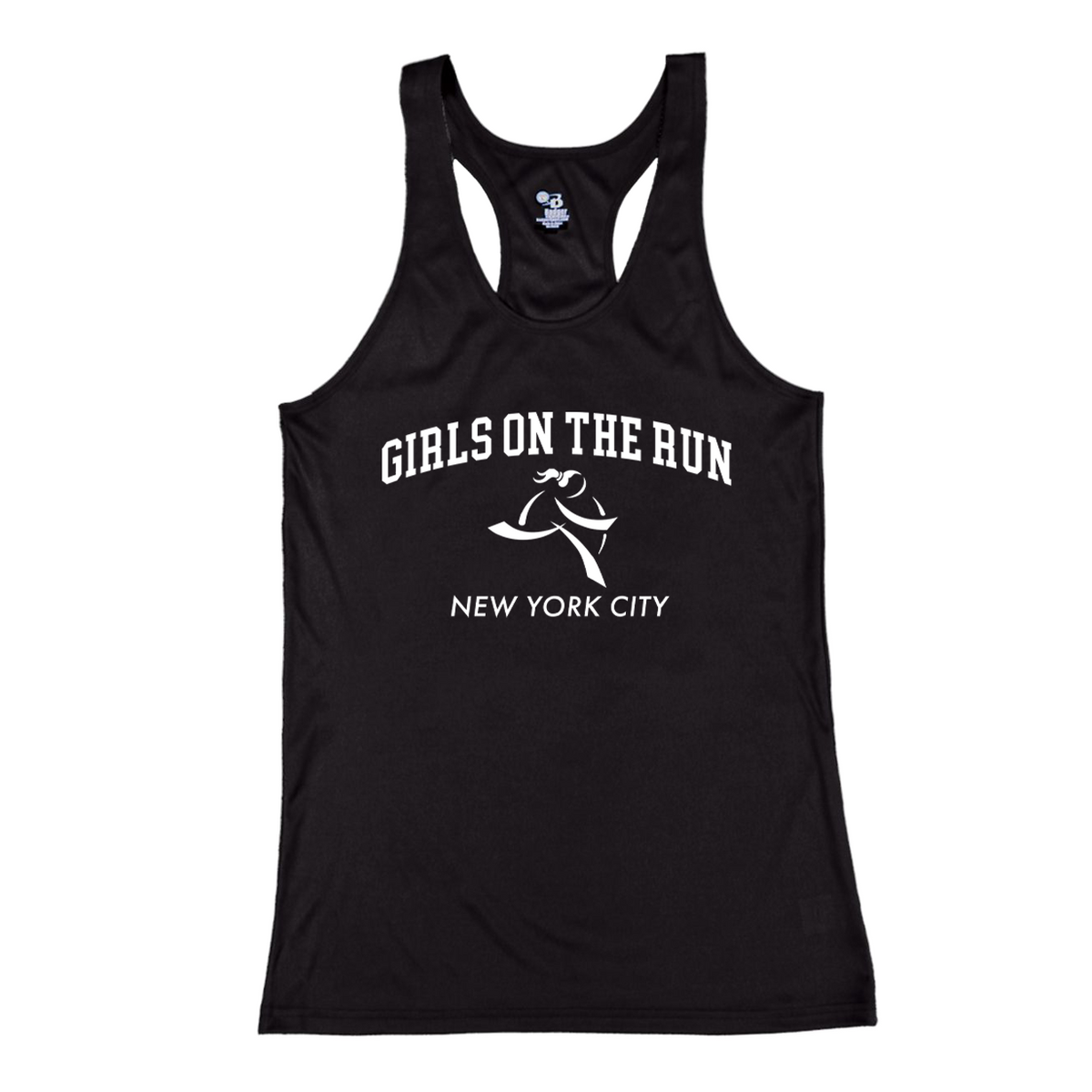Girls on the Run NYC B-Core Ladies Racerback Tank