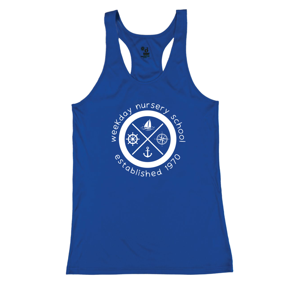 Weekday Nursery School B-Core Ladies Racerback Tank