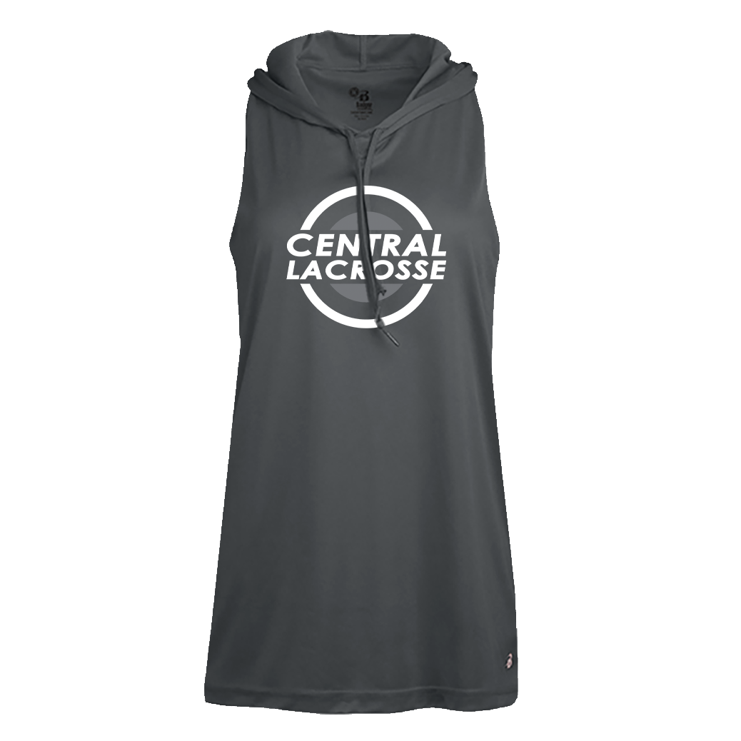 Central Girls Lacrosse Women's Racerback Hooded Tank