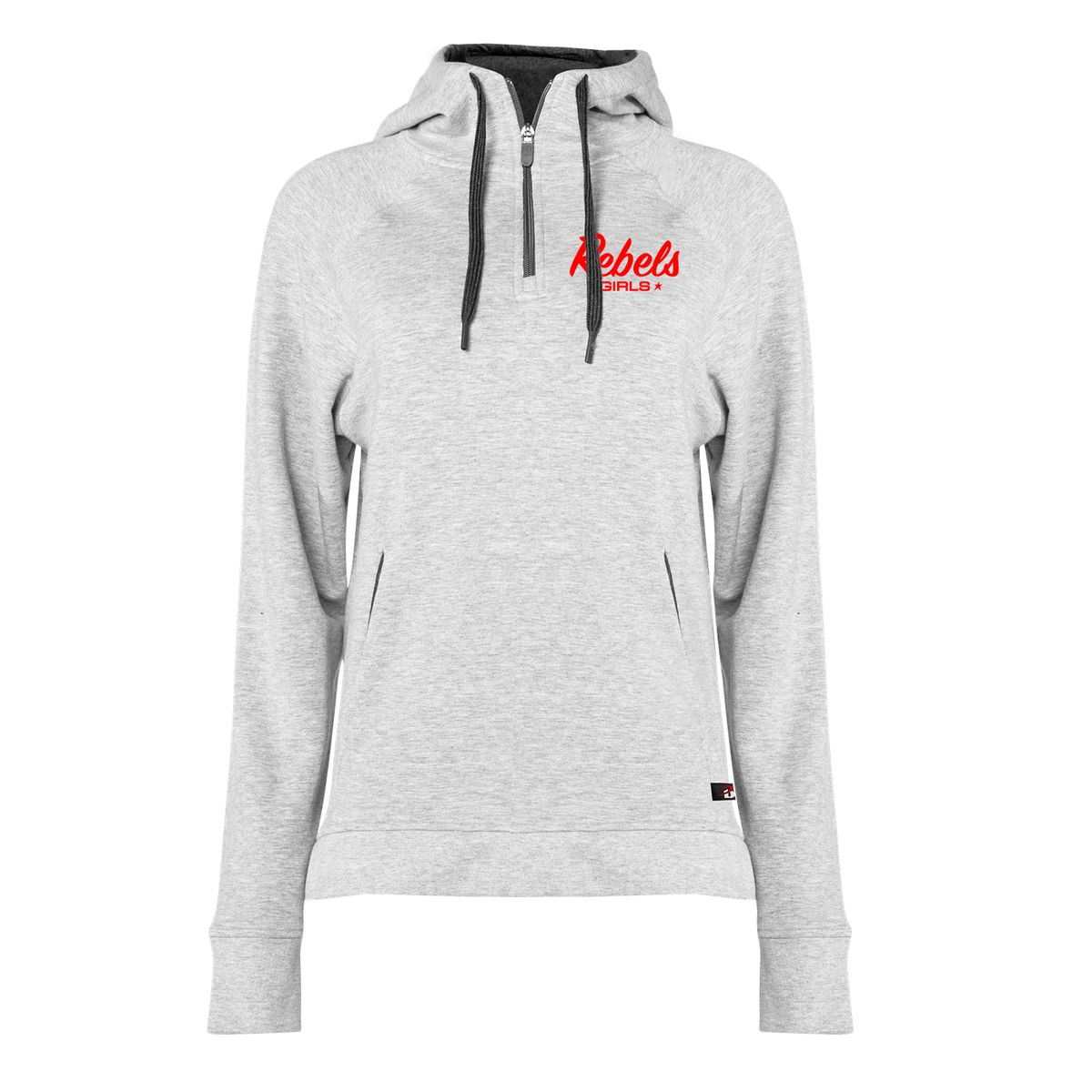 Rebels LC Girls Lacrosse Women's Fit Flex Hooded Zip