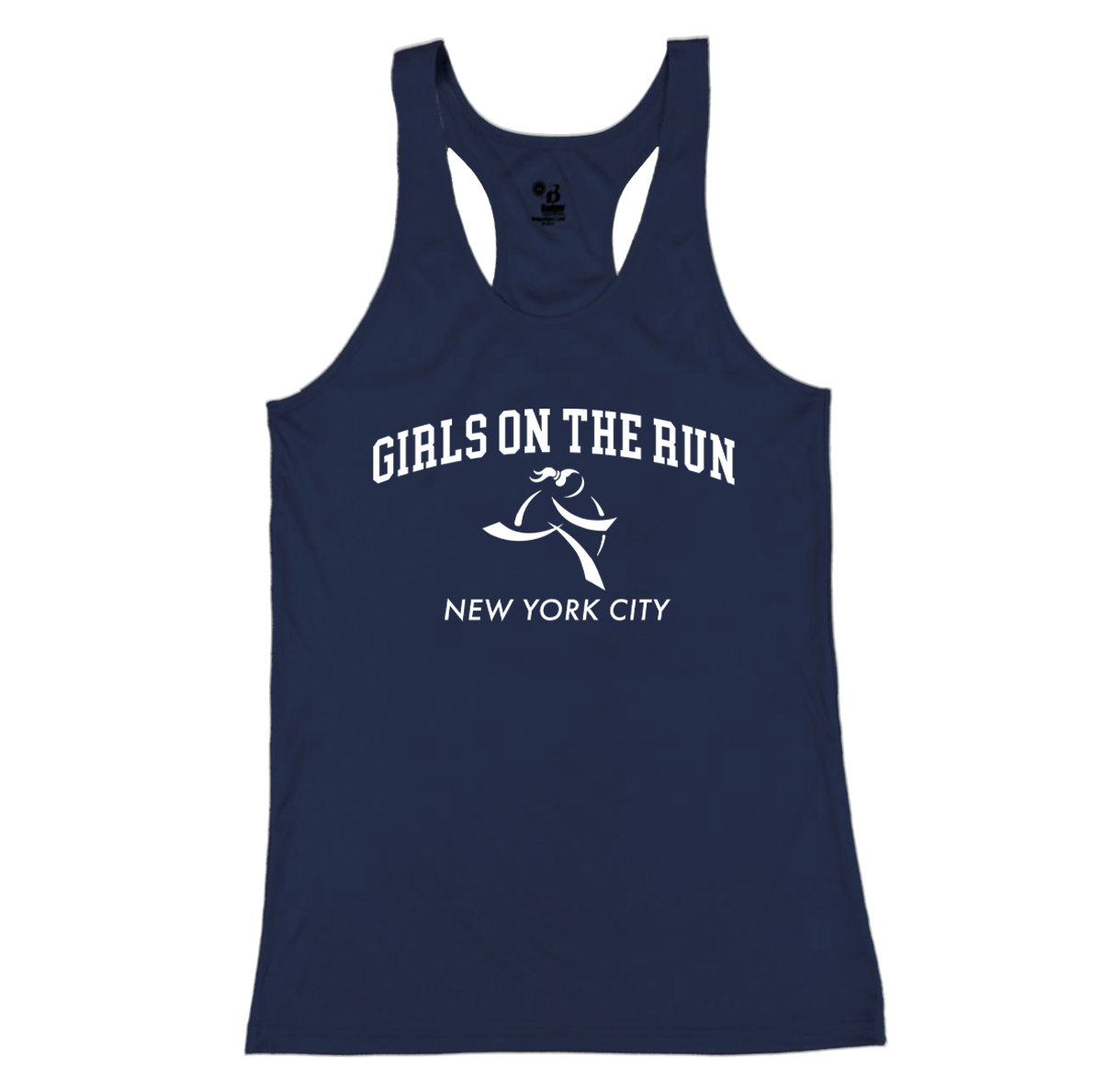 Girls on the Run NYC B-Core Ladies Racerback Tank