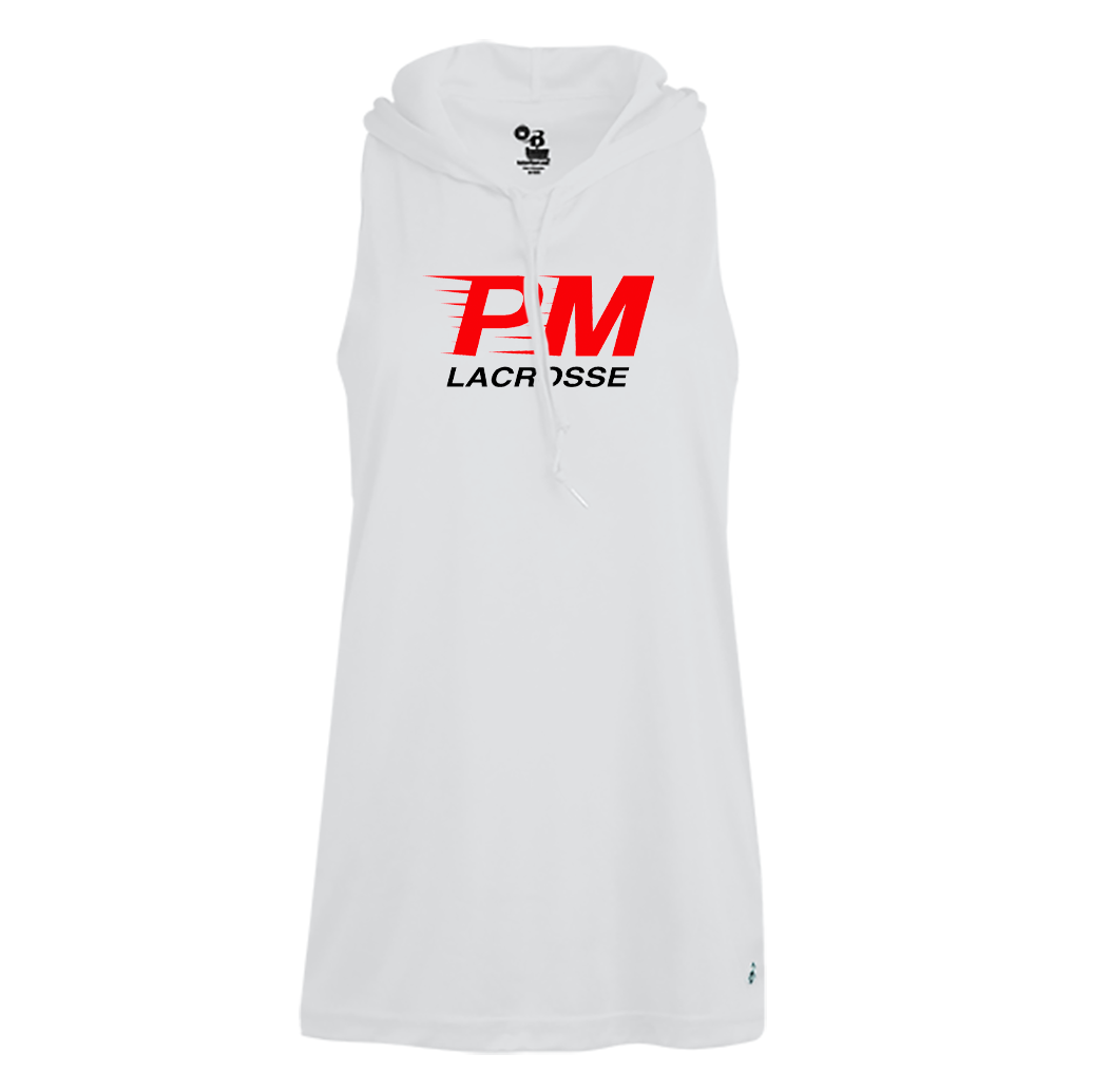 PM Raiders Girls Lacrosse Women's Racerback Hooded Tank