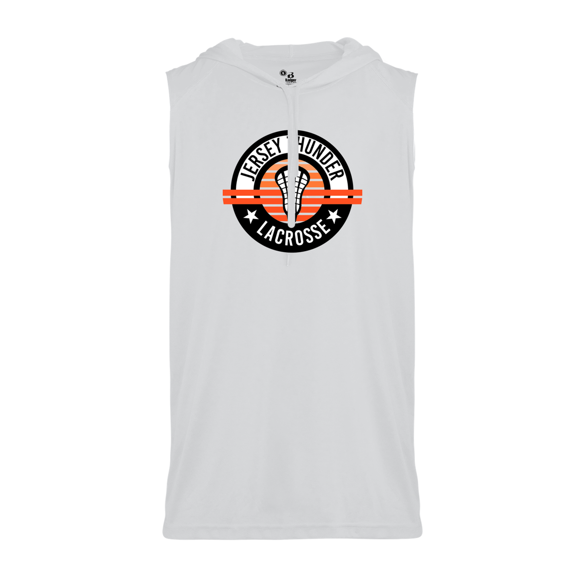 Jersey Thunder Lacrosse Sleeveless Hood Tee