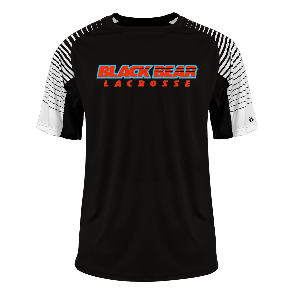 Black Bear Lacrosse Line Up Tee