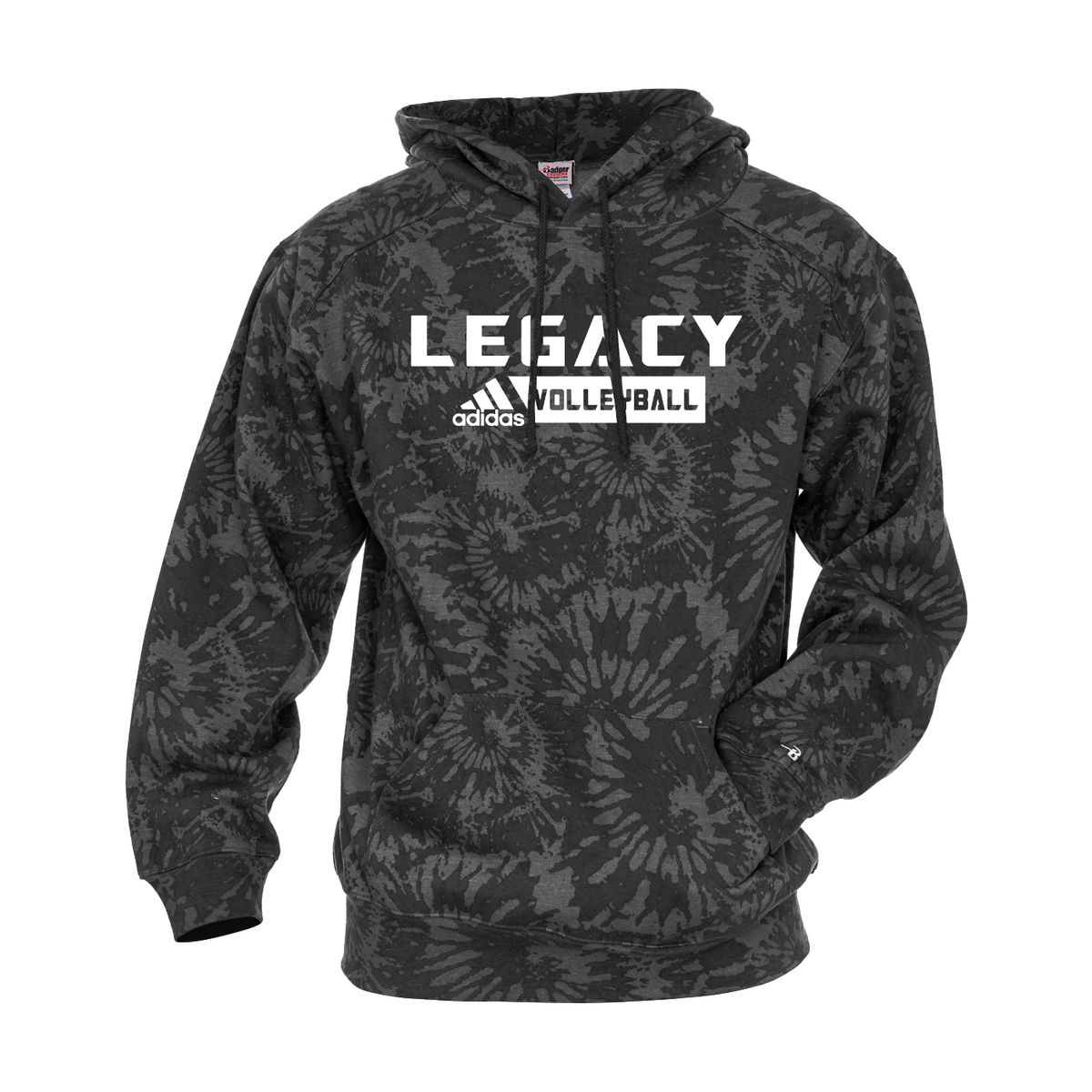 Legacy Volleyball Club Tie-Dye Hoodie