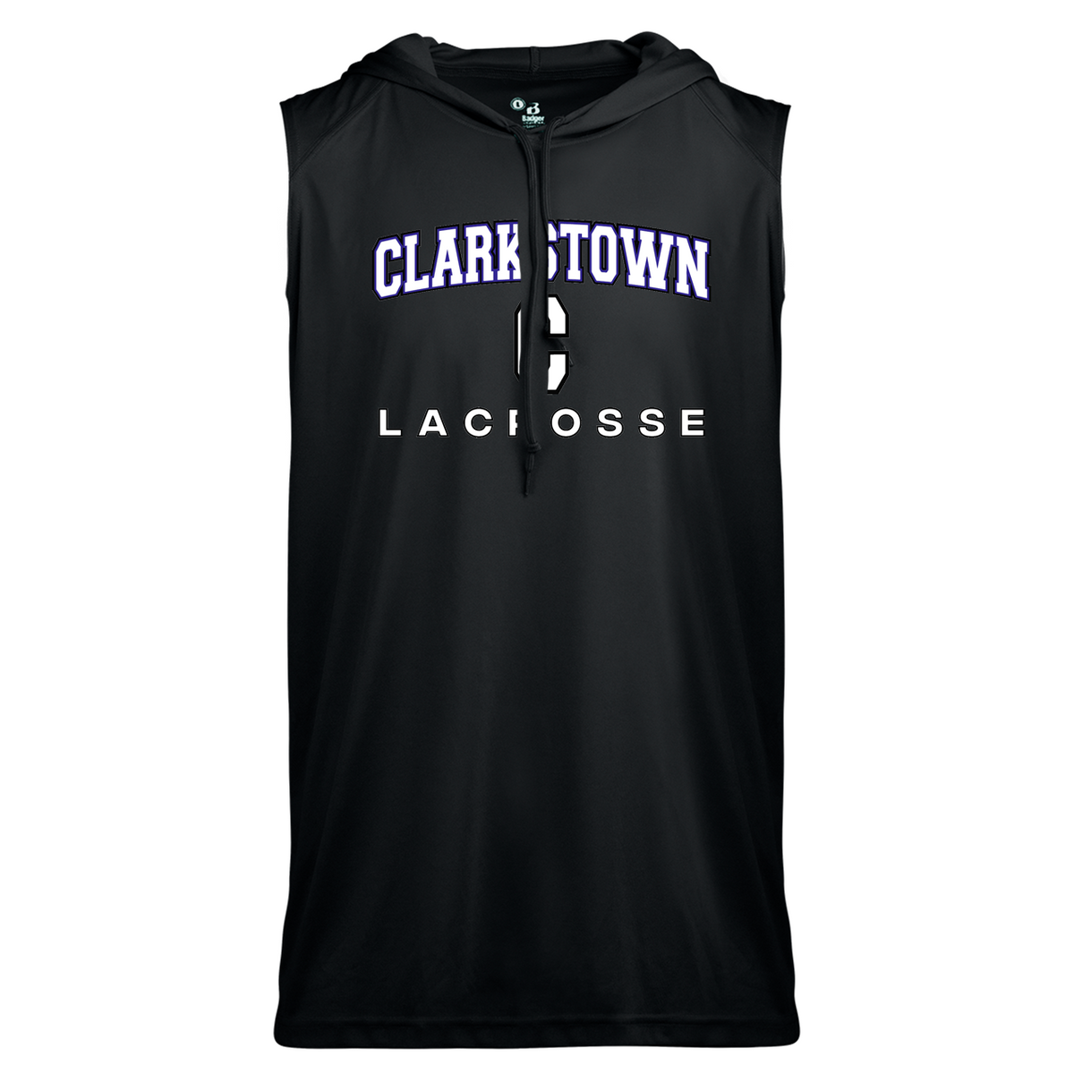 Clarkstown Lacrosse Sleeveless Hood Tee