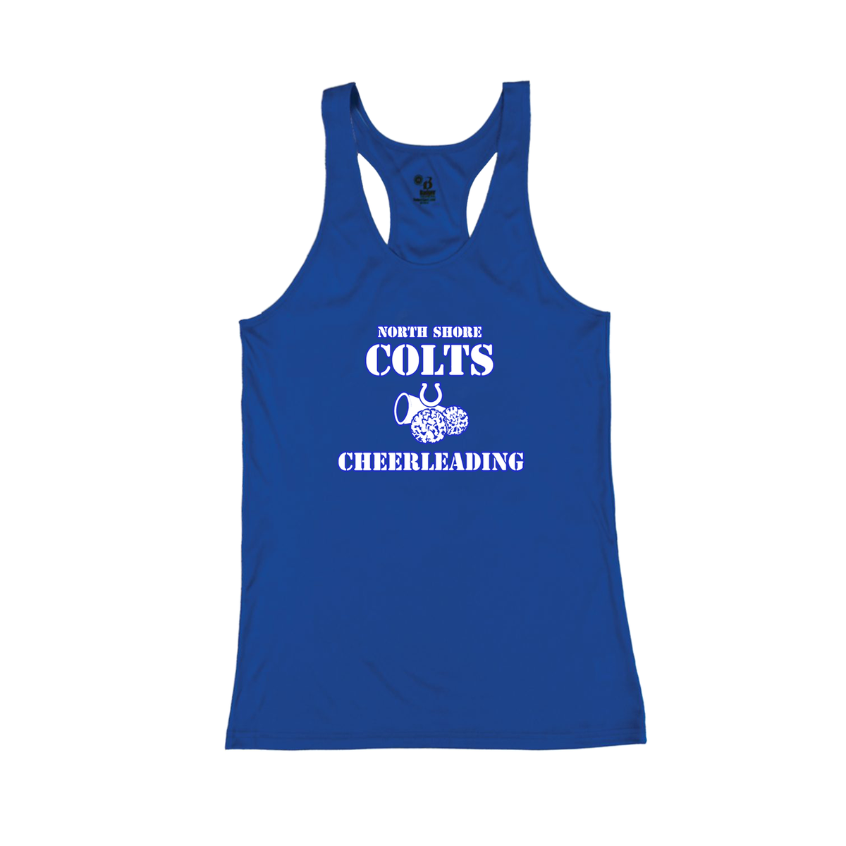 North Shore Colts Football & Cheer B-Core Ladies Racerback Tank