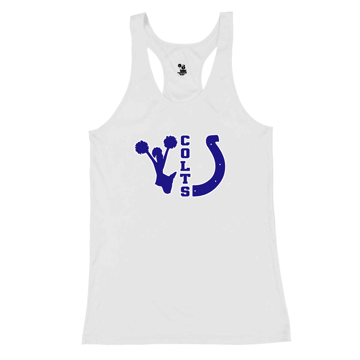 North Shore Colts Football & Cheer B-Core Ladies Racerback Tank