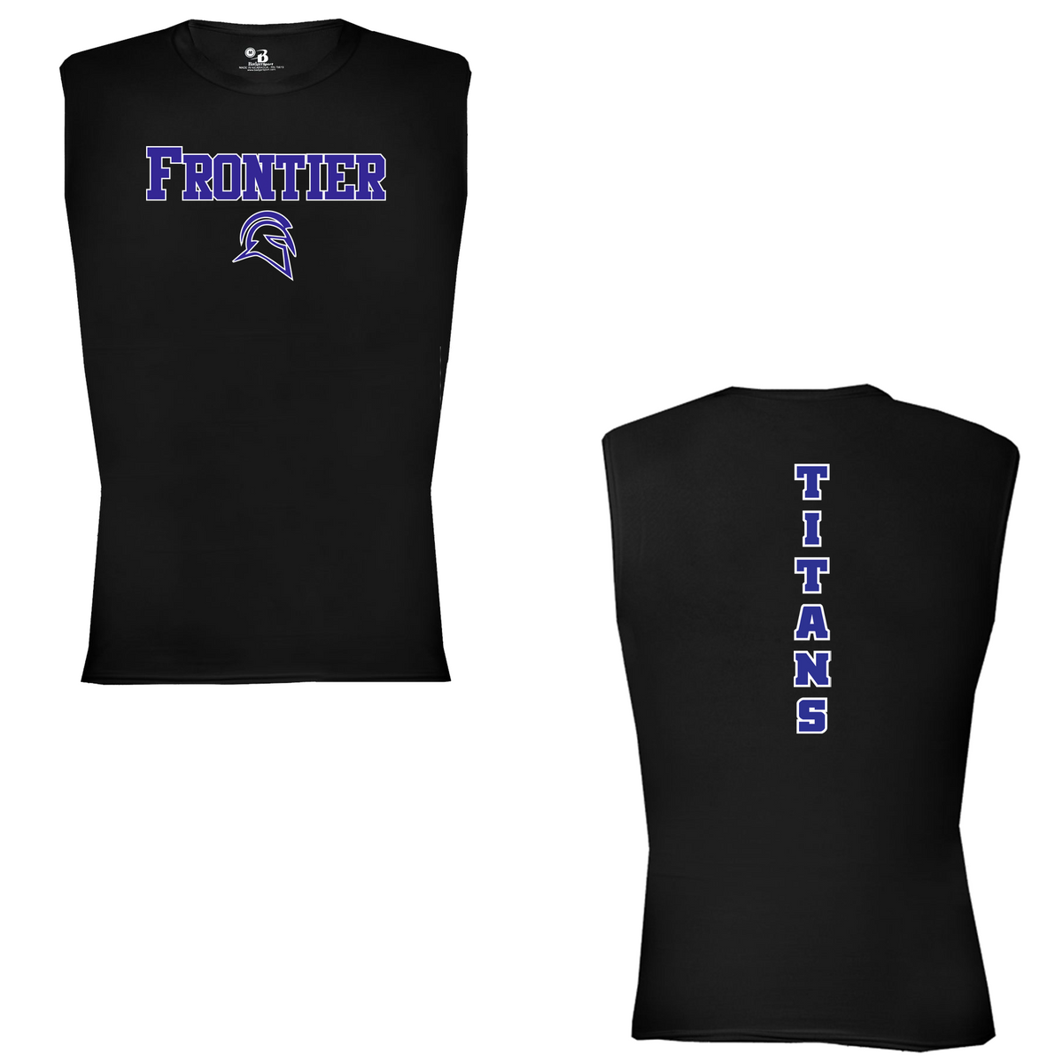 Frontier Track & Field Pro-Compression Sleeveless Crew