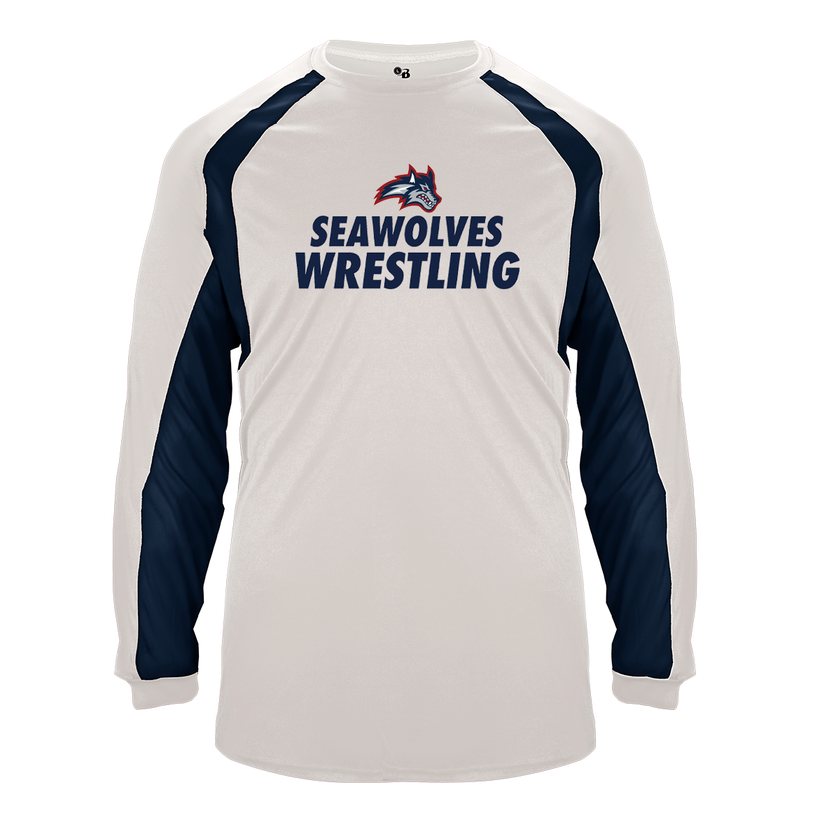 Stony Brook Wrestling Hook Long Sleeve Tee