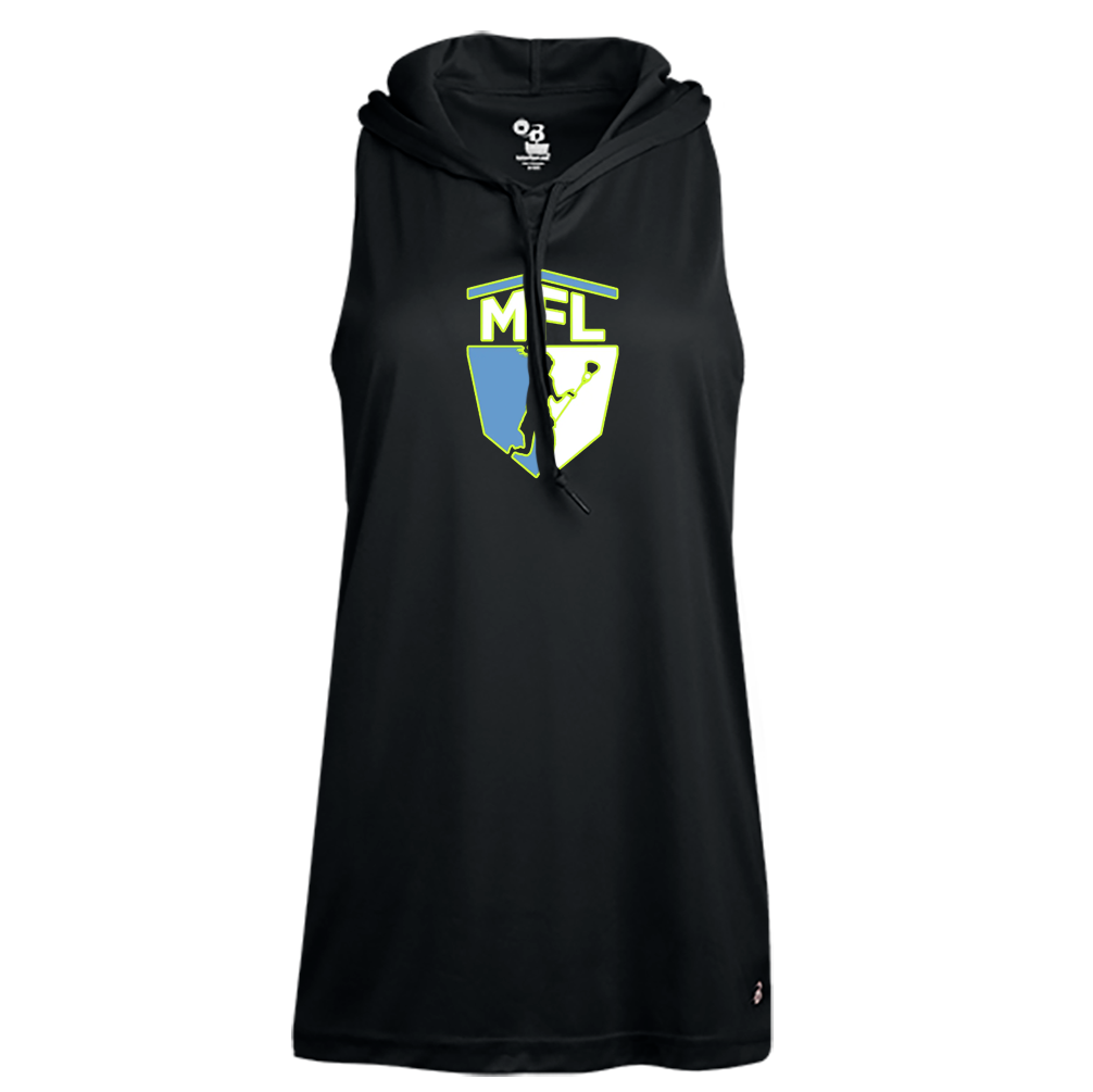 SMajor Force Lacrosse Women's Racerback Hooded Tank