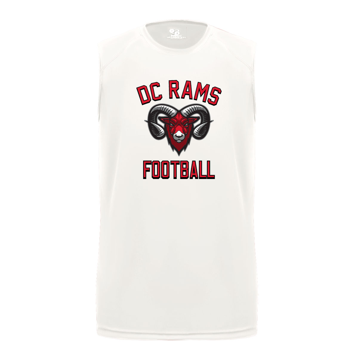 DC Rams Football B-Core Sleeveless Performance Tank