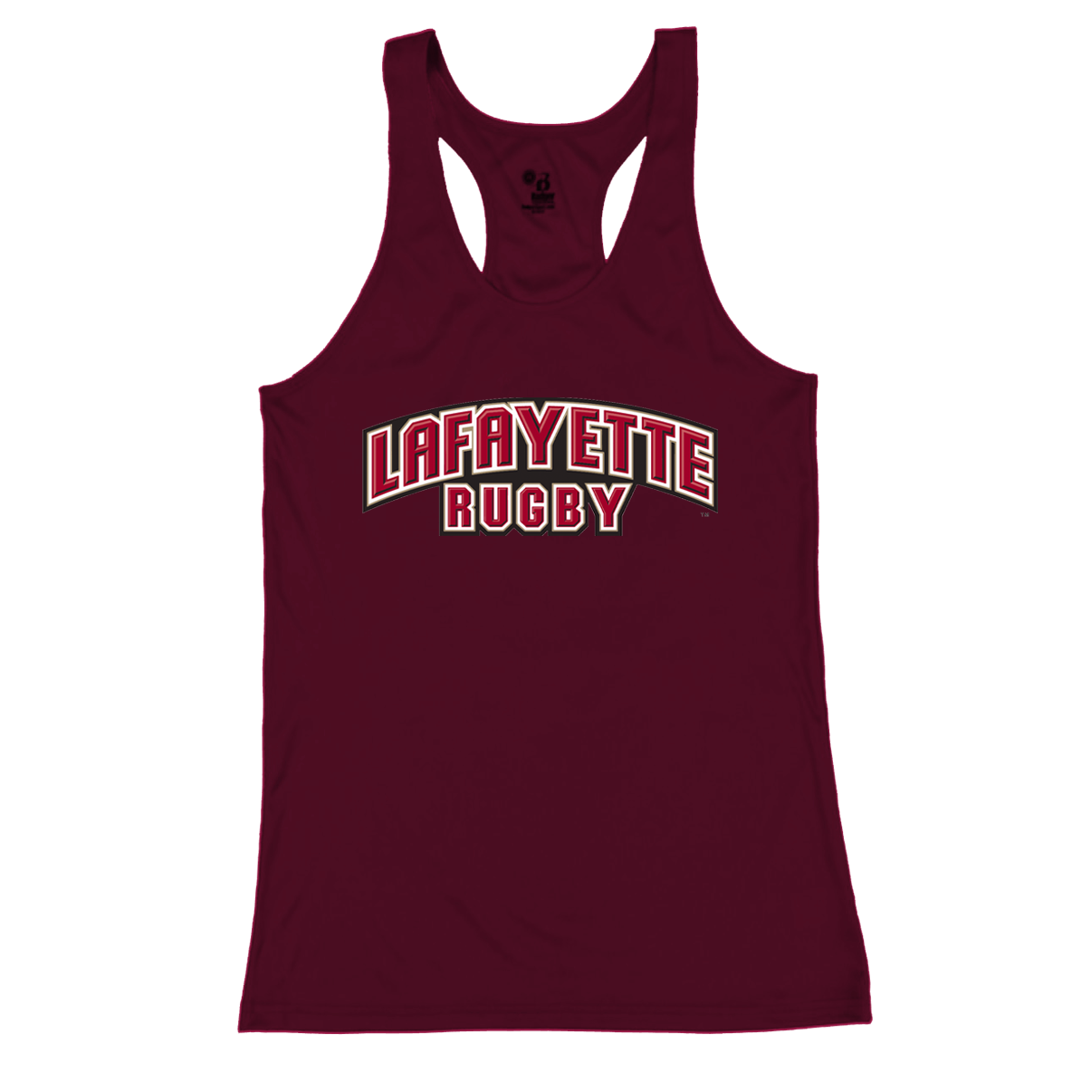 Lafayette College Rugby B-Core Ladies Racerback Tank