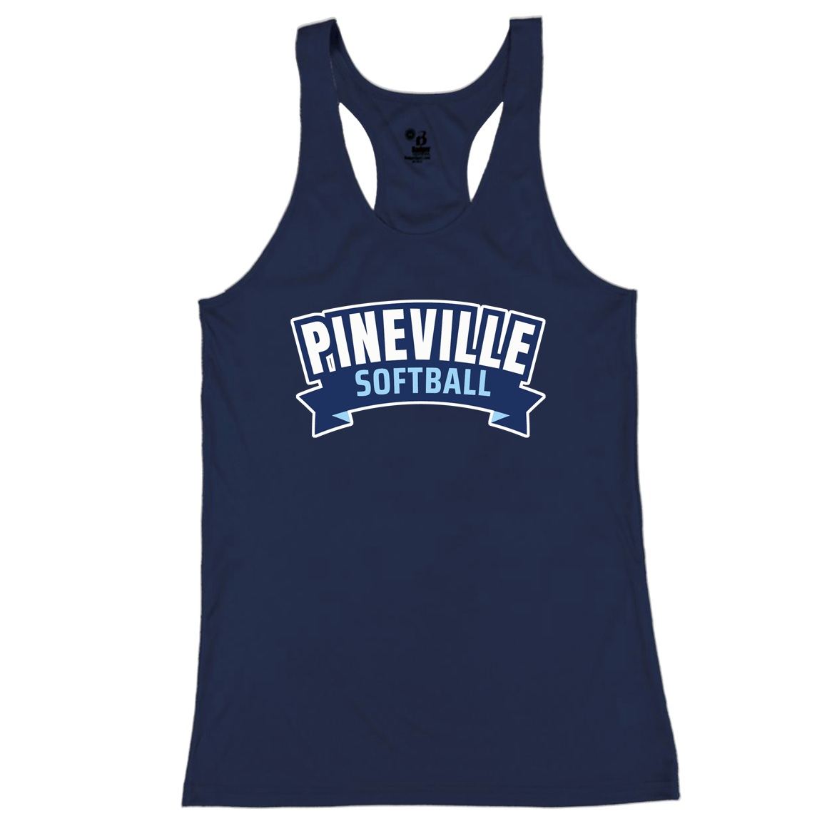 Pineville Community Athletic Association B-Core Ladies Racerback Tank