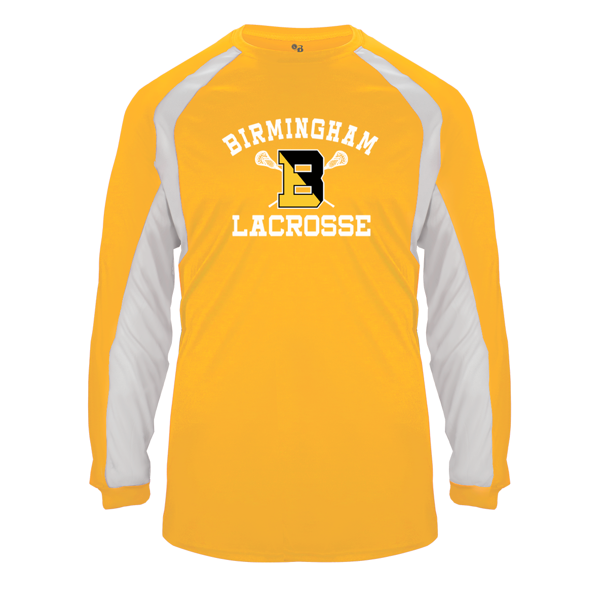 Birmingham Lacrosse Hook Long Sleeve Tee (Available in Youth Sizes)