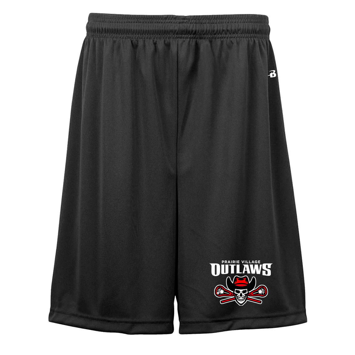 Prairie Village Outlaws Lacrosse B-Core 7" Short