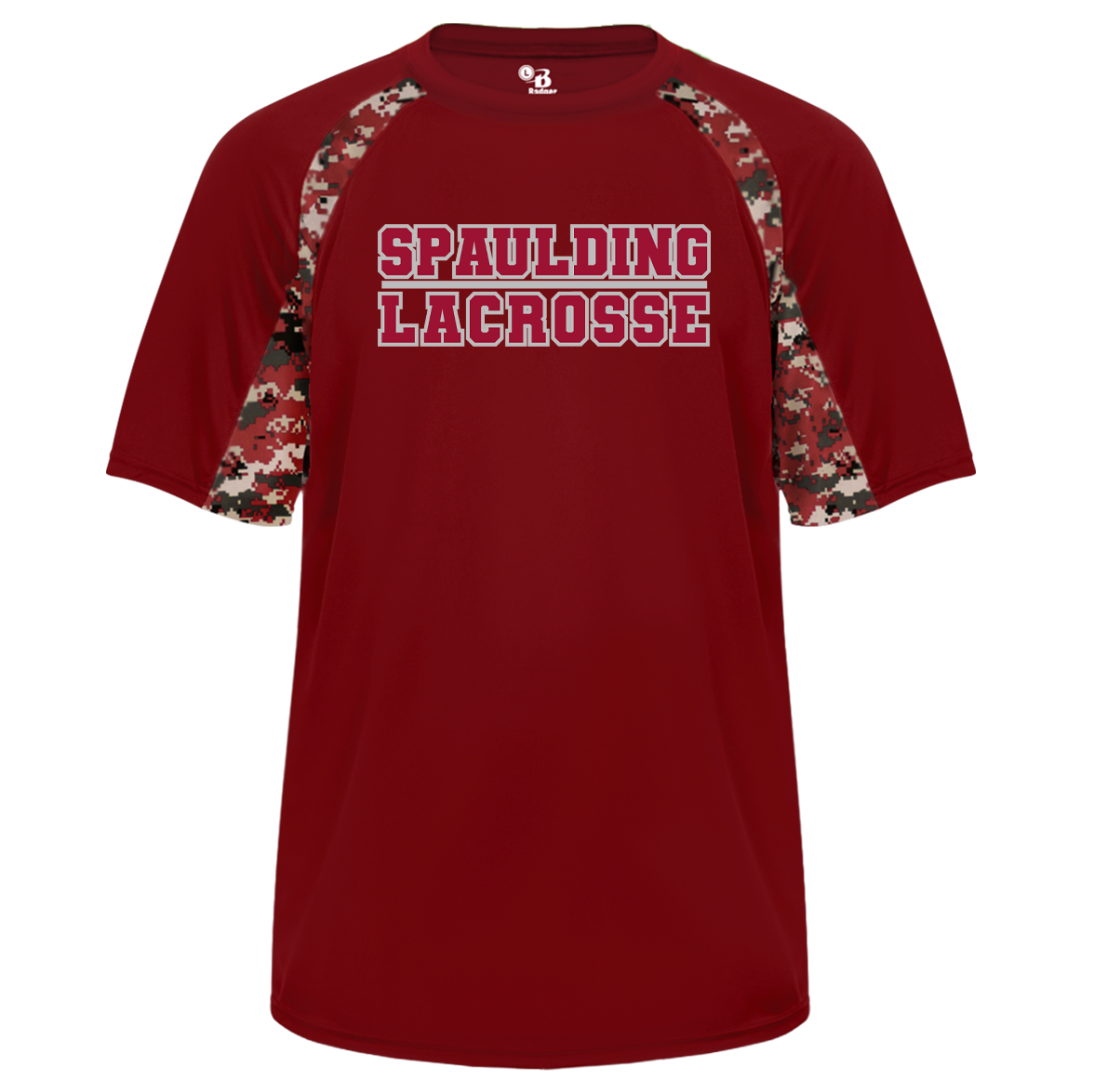 Spaulding HS Lacrosse Digital Hook Tee