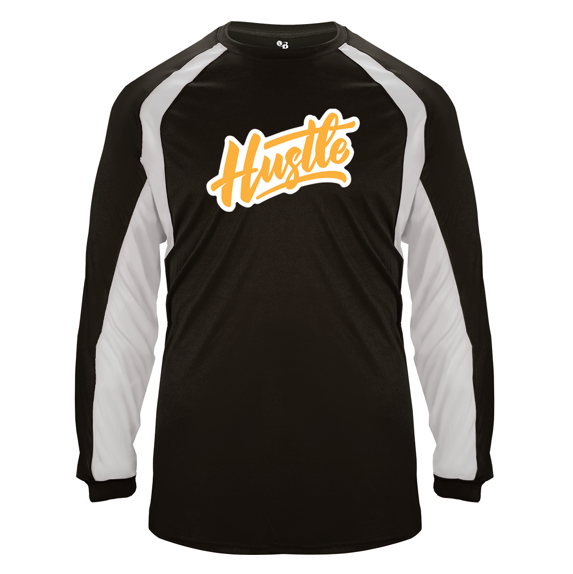Hustle Basketball Hook Long Sleeve Tee