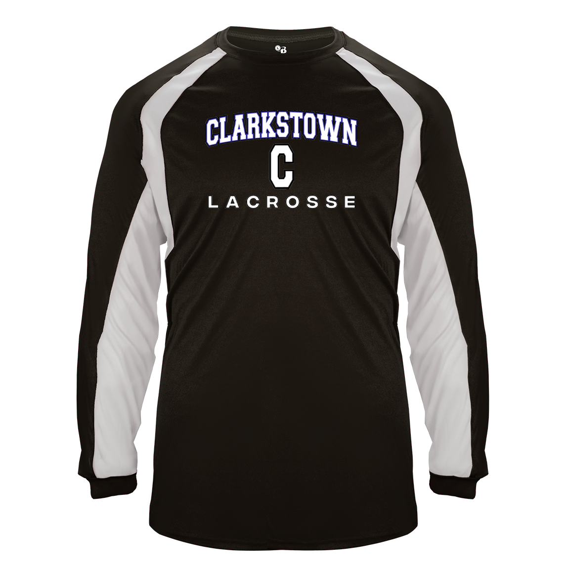 Clarkstown Lacrosse Hook Long Sleeve Tee