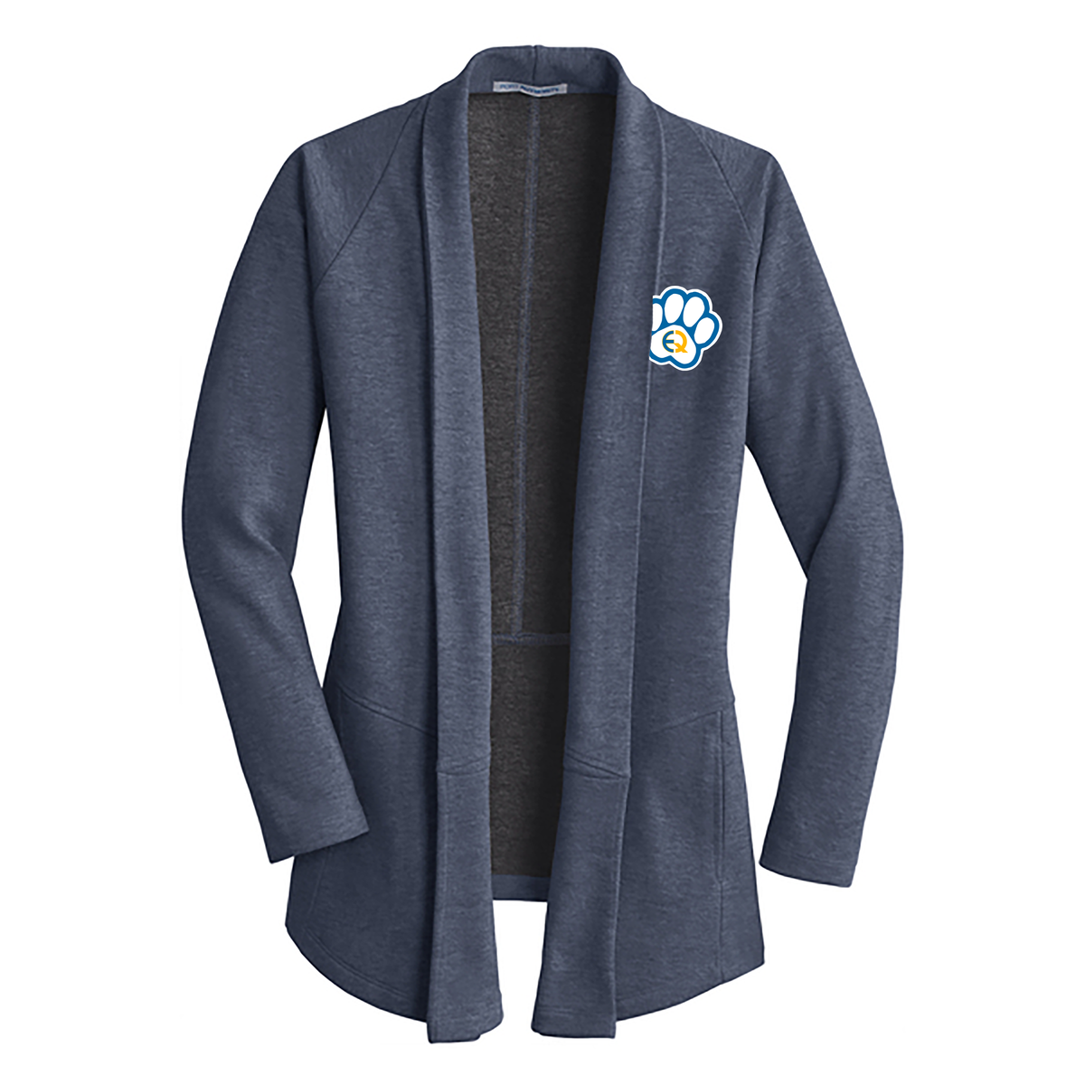 East Quogue School District Ladies Interlock Cardigan