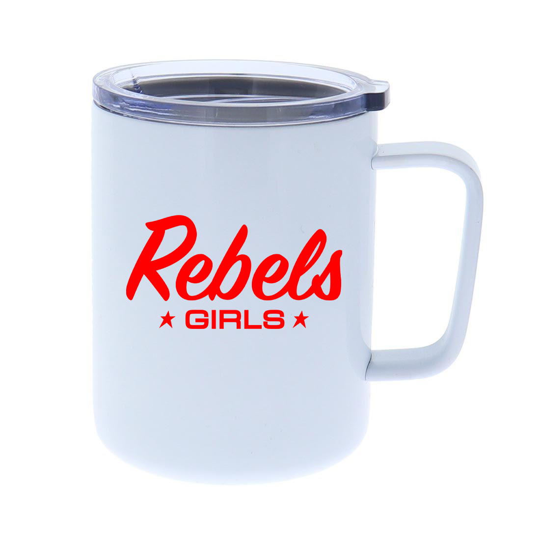 Rebels LC Girls Lacrosse Stainless Steel Coffee Mug