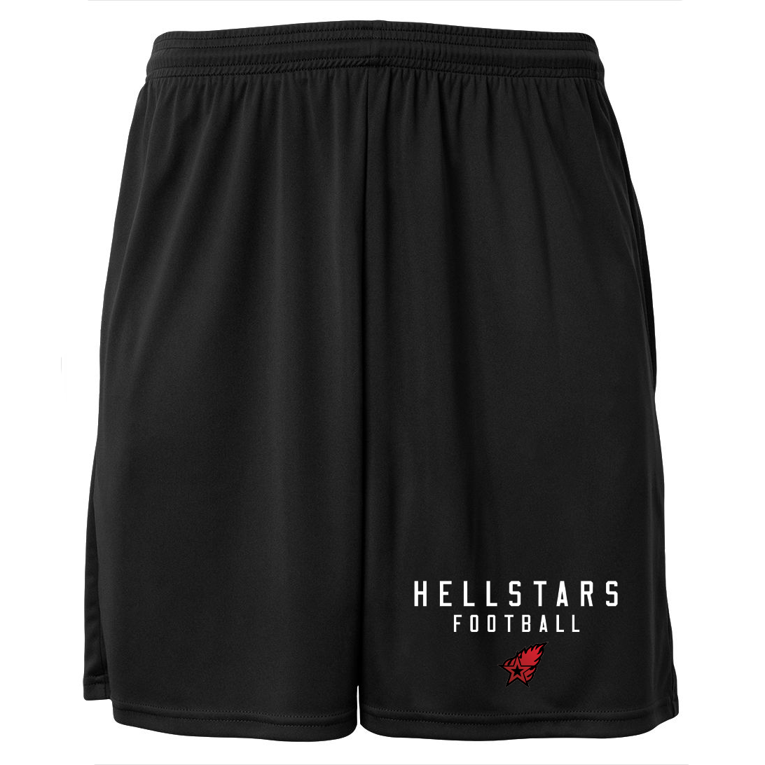 Hellstars Football Cooling 7" Performance Shorts with Pockets