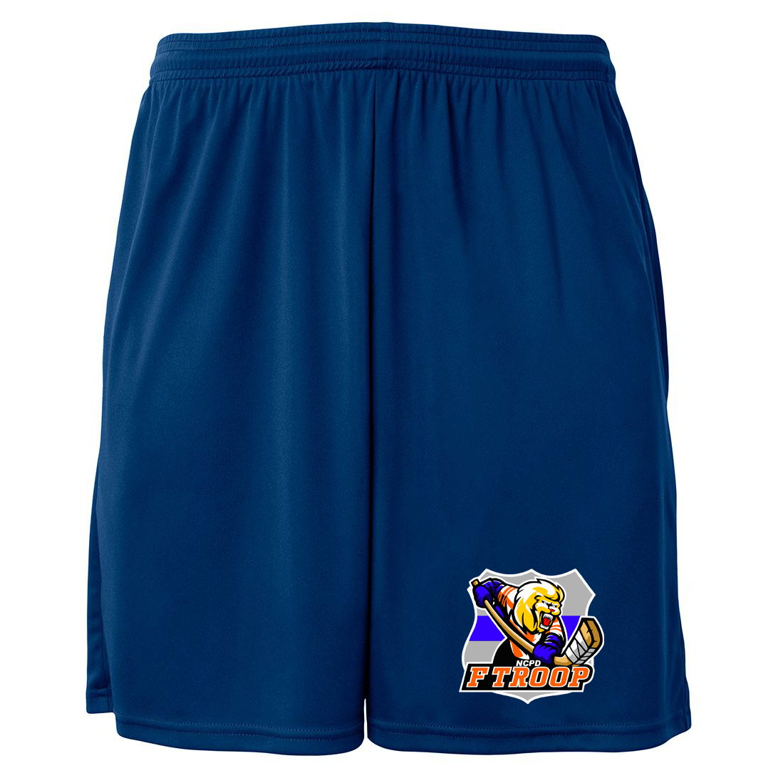 F Troop Hockey Cooling 7" Performance Shorts with Pockets