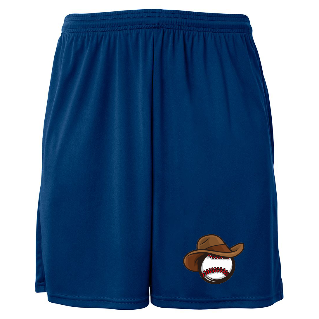 Caballeros Baseball Cooling 7" Performance Shorts with Pockets