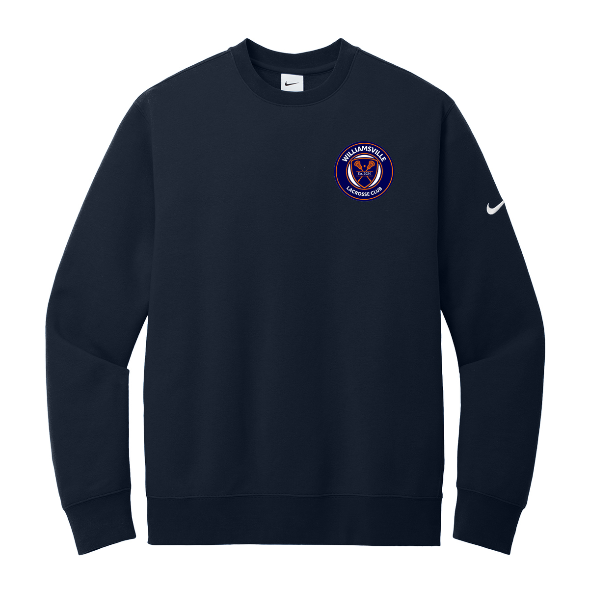 Williamsville Lacrosse Club Nike Fleece Crew Neck