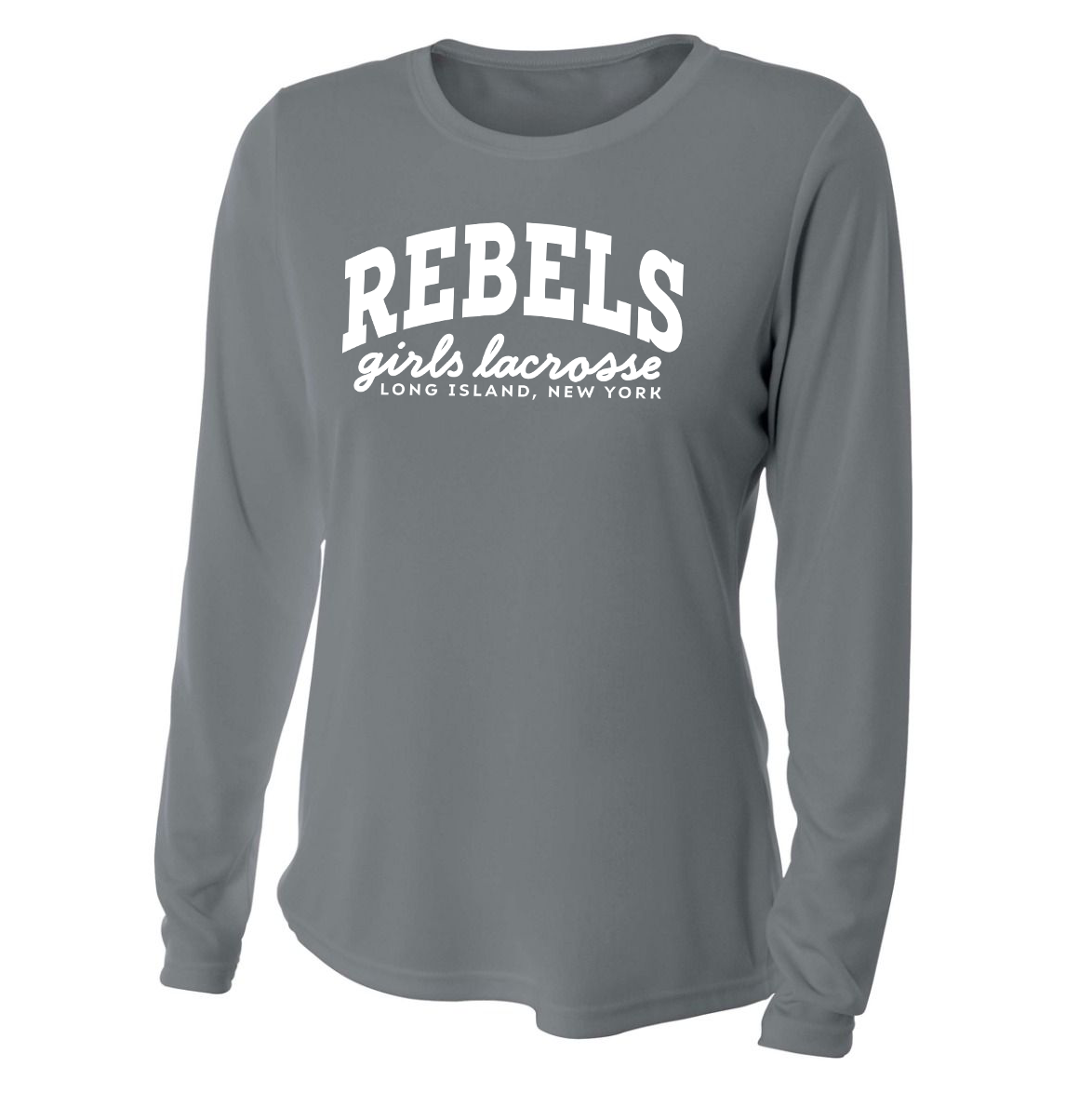 Rebels LC Girls Lacrosse A4 Women's Long Sleeve Performance Crew