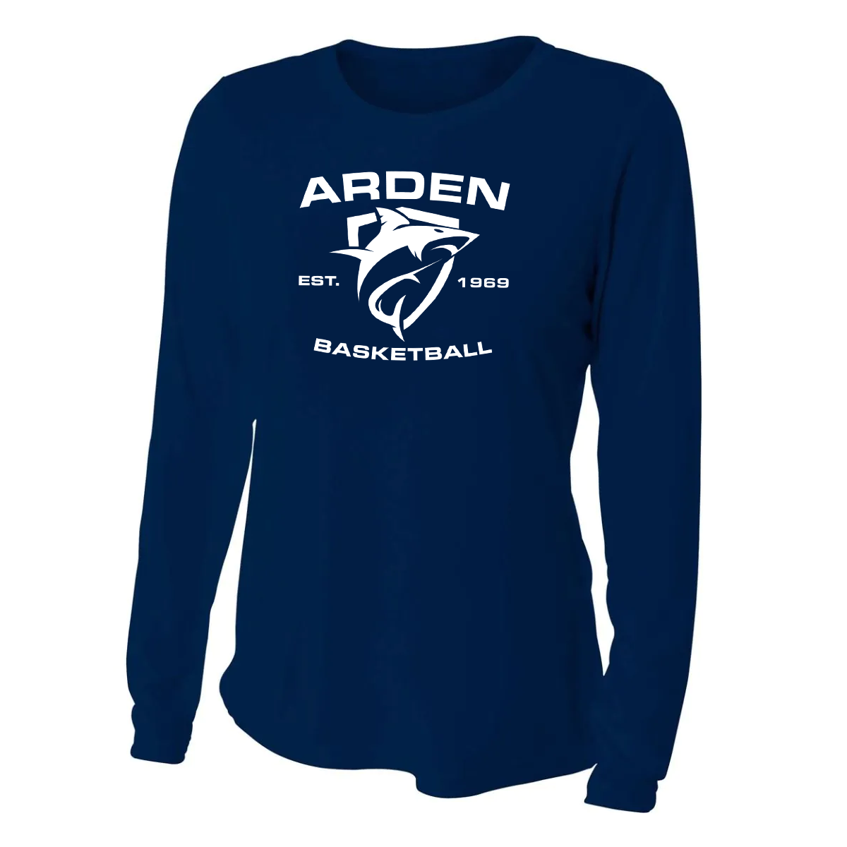 Arden Rec Basketball Women's Long Sleeve Performance Crew