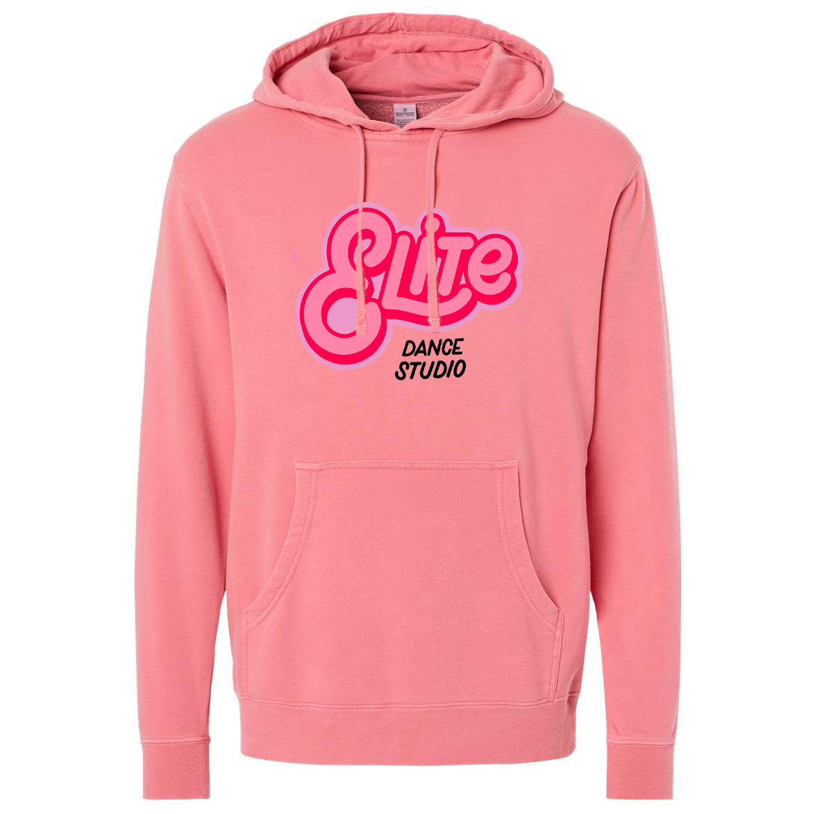 Elite Dance Studio Independent Trading Co. Pigment-Dyed Hooded Sweatshirt - YOUTH/ADULT