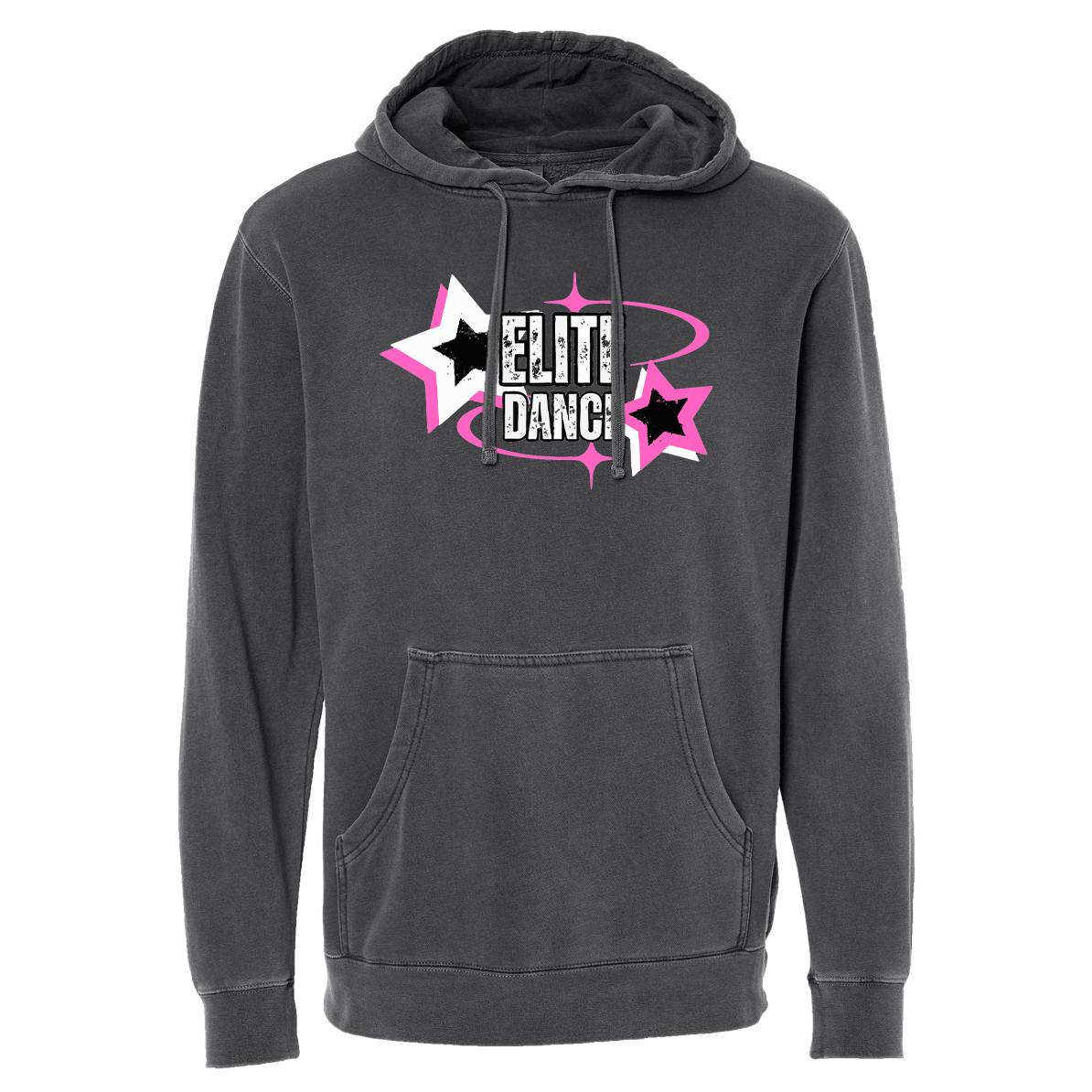 Elite Dance Studio Independent Trading Co. Pigment-Dyed Hooded Sweatshirt - YOUTH/ADULT