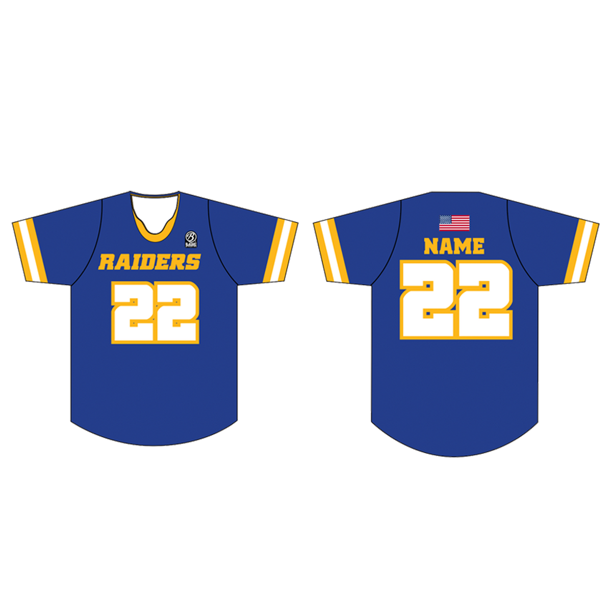 Reed HS Lacrosse Premium Boy's Game Jersey