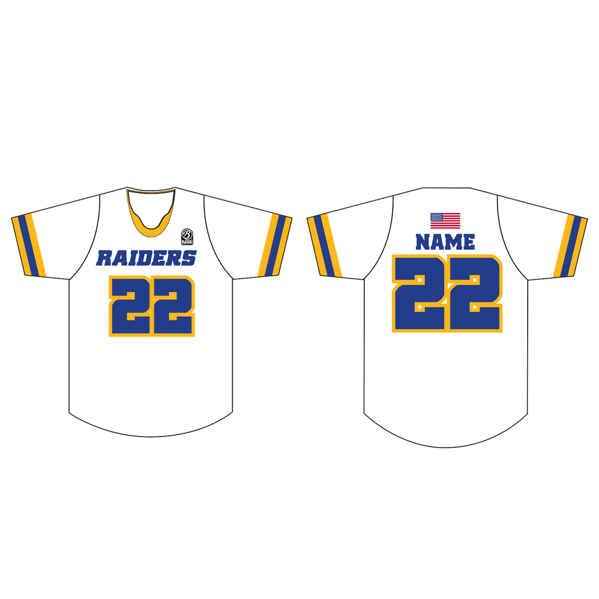 Reed HS Lacrosse Premium Boy's Game Jersey