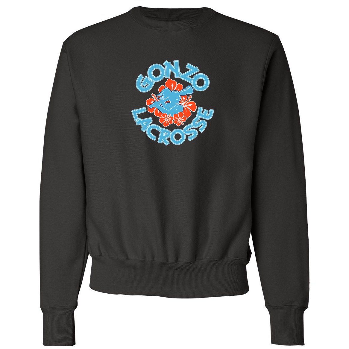 Gonzo Girls Lacrosse Champion Reverse Weave Crewneck Sweatshirt