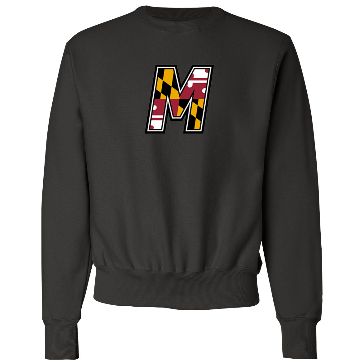 M Hockey Champion Reverse Weave Crewneck Sweatshirt