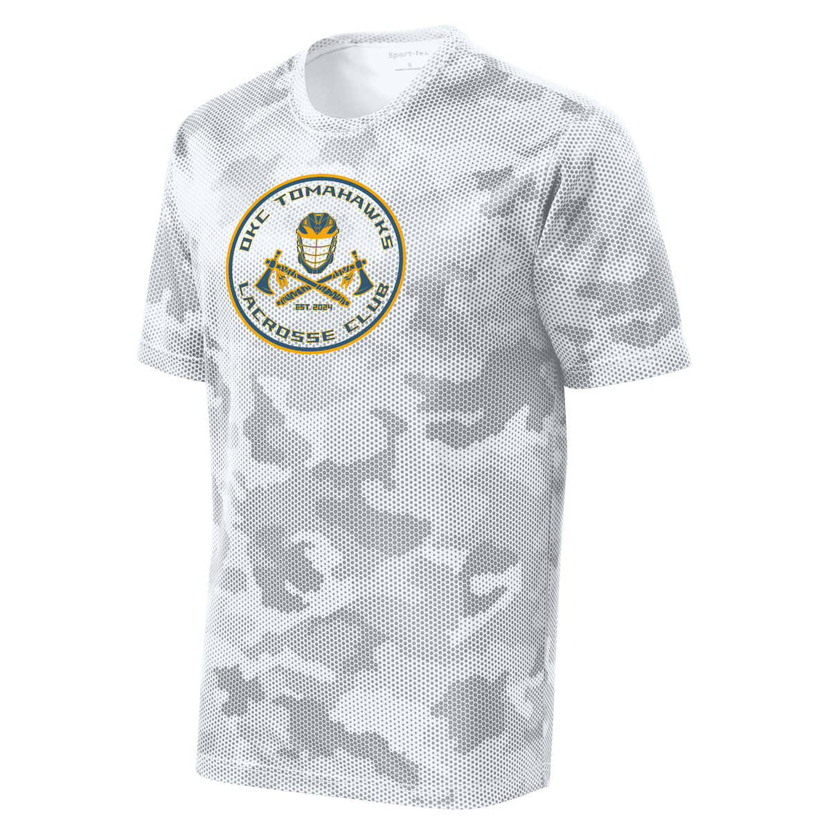 OKC Tomahawks Lacrosse CamoHex Tee