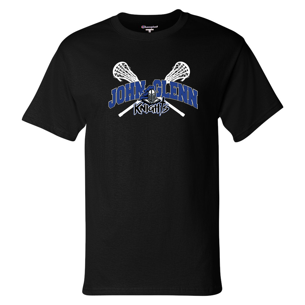 John Glenn Lacrosse Champion Short Sleeve T-Shirt