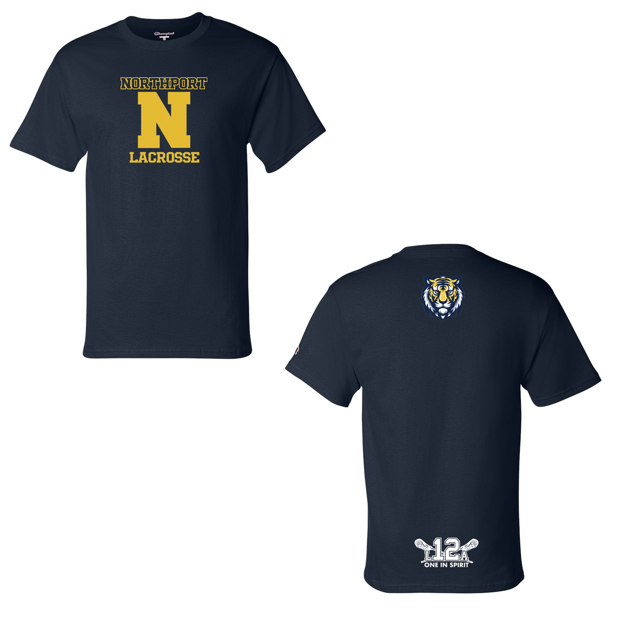 Northport High School Lacrosse Champion Short Sleeve T-Shirt