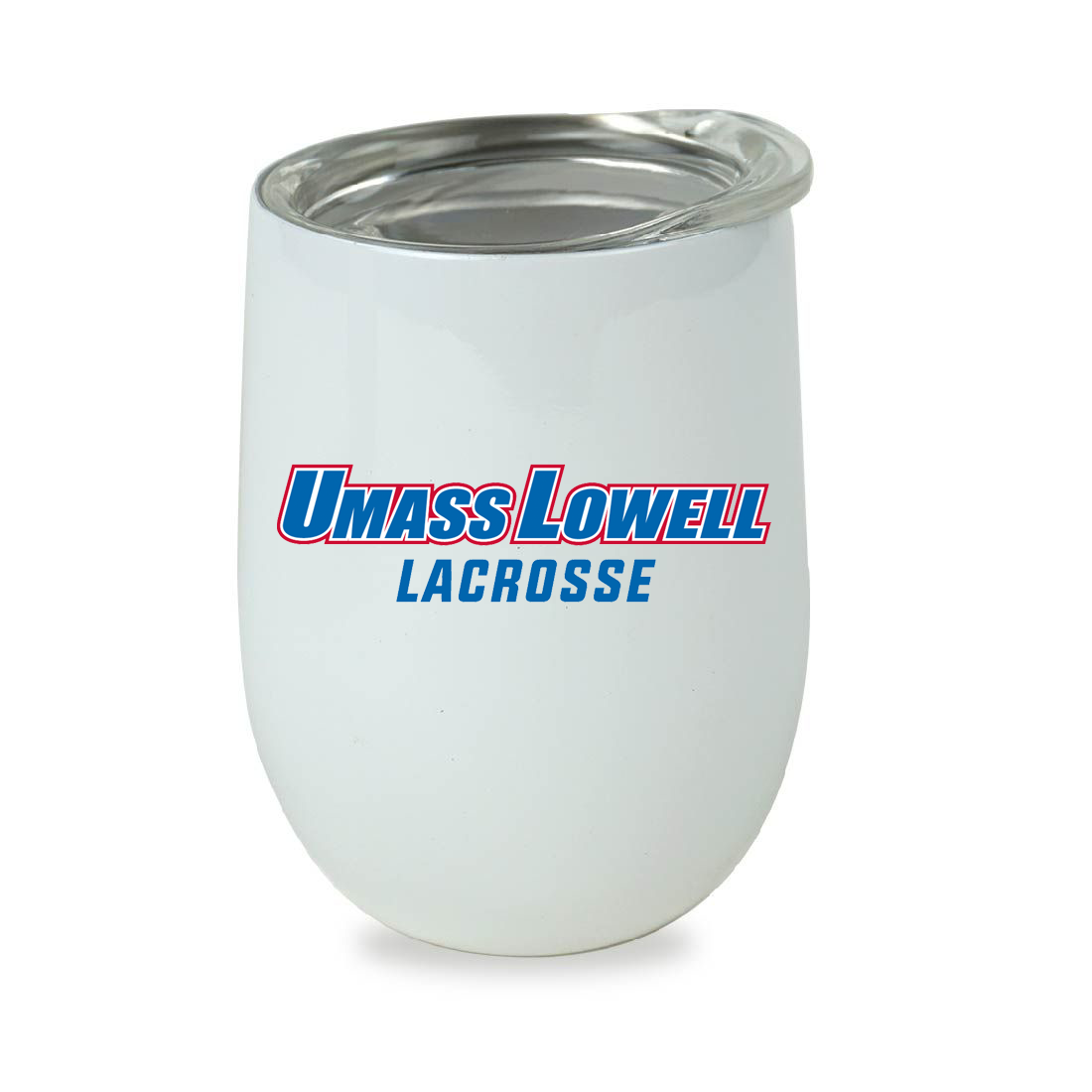 UMass Lowell Lacrosse 12oz Wine Tumbler