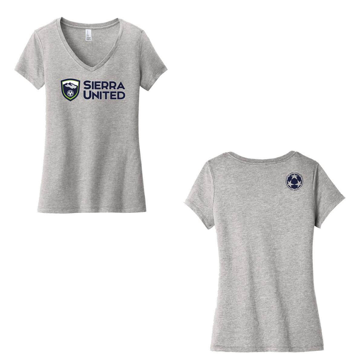 Sierra United Soccer Club District Women’s V.I.T. V-Neck