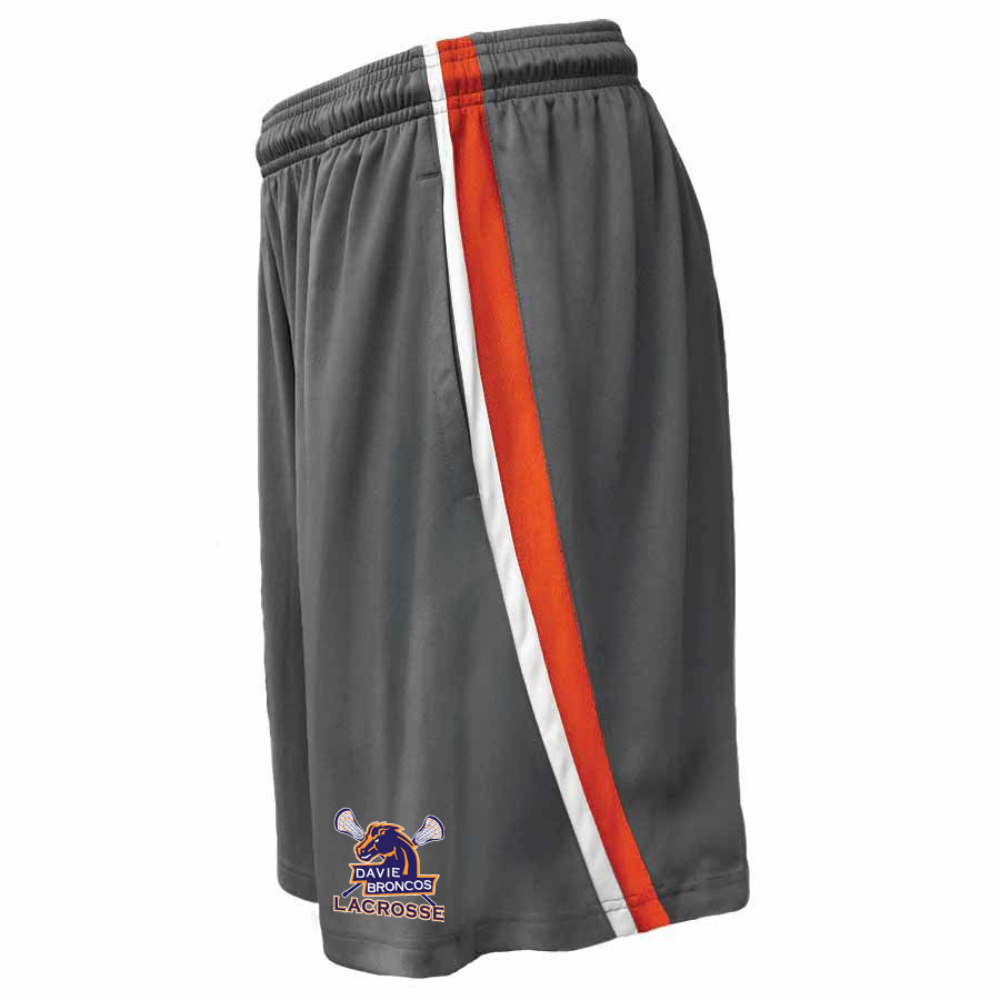 Davie Broncos Lacrosse Torque Performance Shorts