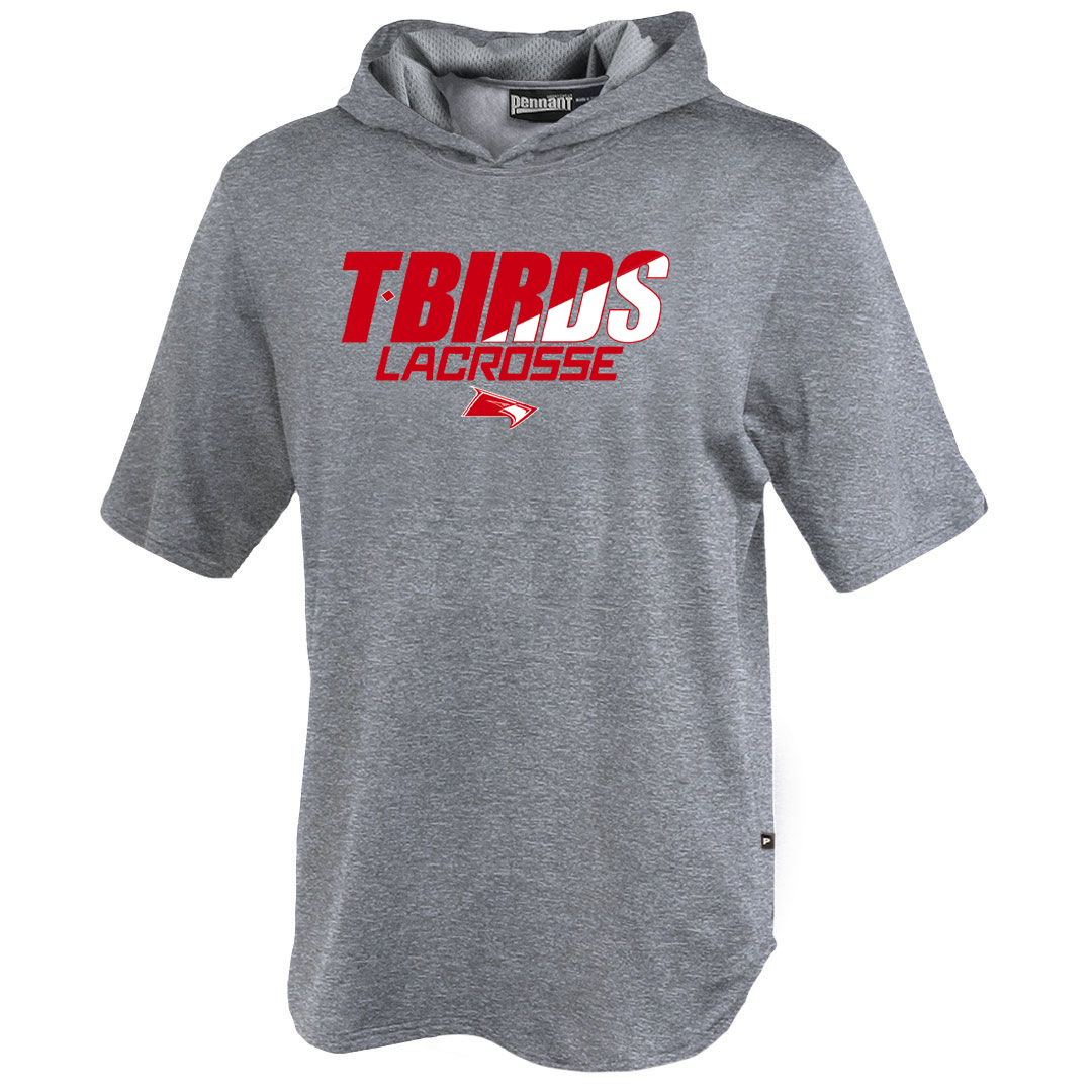 Connetquot Youth Lacrosse Fleece Short Sleeve Warmup Hoodie